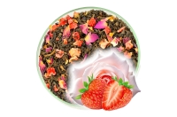 Herbata Czerwona Pu-Erh TRUSKAWKOWA (OT) (50g) Chwila słodkiego uniesienia